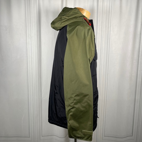 Topo Designs Mountain Jacket XL Made in USA Black Olive Nylon‎ - Picture 3 of 16